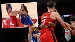 NBA'de saha karıştı, Alperen Şengün'e kafa!