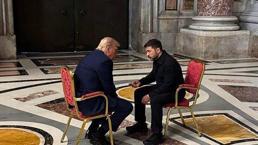 Zelenskiy: Trump ile bugüne kadar en iyi görüşmeyi Vatikan'da gerçekleştirdik