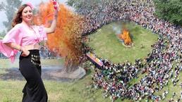 1400 -O ARE -OLD TRADICIÓN! Durará 4 días ... 'Kakava Fire' se quemó una vez más