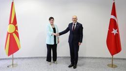 El ministro şimşek se reunió con su contraparte del norte de Macedonia