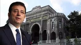 İmamoğlu'nun diploması İstanbul Üniversitesi veri tabanından silindi