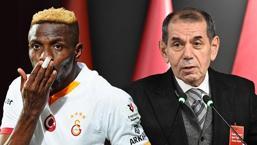 Galatasaray başkanı Dursun Özbek: 85 milyon Osimhen'i soruyor