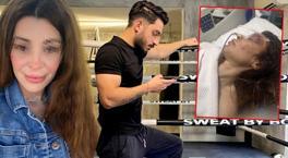 ¡Experimentó horror en su camino a una entrevista de trabajo! Ataque de boxeo