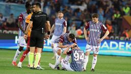 Trabzonspor'un genç yıldızı Enis Destan, Galatasaray maçında sakatlandı!