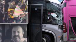 1 persona murió, ¡57 personas resultaron heridas! Apareció la expresión del conductor metrobus arrestado
