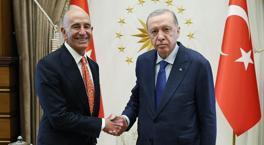 El presidente Erdogan aceptó a los embajadores de 3 países