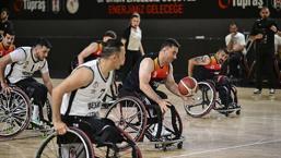 Beşiktaş ve Batman takımları farkındalık için parkeye çıktı