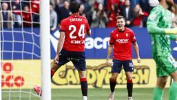 Osasuna, Atletico Madrid'i 2 golle geçti!