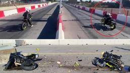 Antalya'da drag pistinde feci ölüm! Görüntüler ortaya çıktı