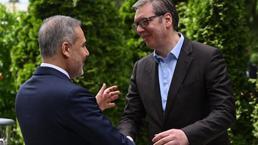 El ministro de Relaciones Exteriores, Hakan Fidan, se reunió con el presidente de Serbia Vucic: damos especial importancia a nuestras relaciones con Türkiye