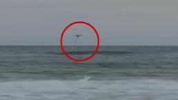 Boğulan genç kız drone sayesinde son anda kurtarıldı