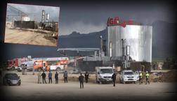 Erzurum'da asfalt üretim tesisinde patlama: 1 ölü, 1 yaralı
