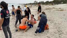 ¡El incidente en Izmir! ahogado mientras intentaba salvar a los dos niños que estaban en peligro de ahogarse