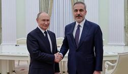 ¡Último minuto! Cumbre crítica en Moscú! Putin y el ministro de Relaciones Exteriores, Hakan Fidan, se unieron