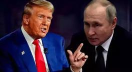¡Declaración de Putin del presidente de los Estados Unidos, Trump! 'Juega con fuego'