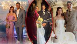 Sihirli Annem'in Çilek'i Zeynep Özkaya evlendi! Düğünden ilk kareler