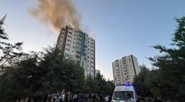 ¡Fire en un edificio de 13 -Storey en Diyarbakır! 4 personas 3 de ellas fueron asesinadas