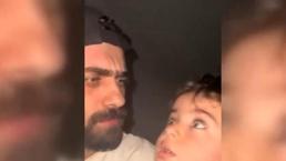 Las palabras más dolorosas de un niño se reflejaron en la cámara del teléfono en Gaza: ¿está lloviendo la bomba, papá?