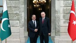 Cumhurbaşkanı Erdoğan, Şahbaz Şerif ile telefonda görüştü