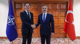 El ministro de Relaciones Exteriores, Hakan Fidan, se reunió con el Secretario General de la OTAN Rutte