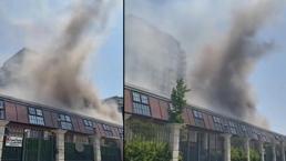 ¡Fuego en Estambul Fişekhane! Se enviaron numerosos equipos