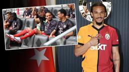 Bayern Münih'te Leroy Sane'nin görüntüsü olay oldu!