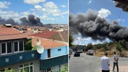 İstanbul'da korkutan yangın! Dumanlar birçok noktadan görülüyor