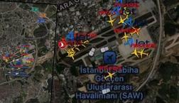 Uçak pistten ayrılmadan geri dönmek zorunda kaldı! 'Doha şu anda kapalı efendim'