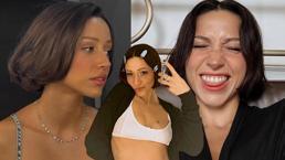 Tekneden bikinili poz! Zeynep Bastık kendini mavi sulara attı