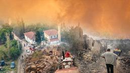 ¡Las llamas se mueven rápidamente! Los pueblos fueron evacuados: Ash comenzó a llover