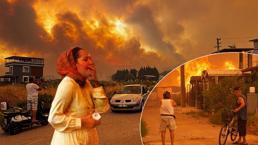 ¡Nuestros pulmones están ardiendo! La última situación en incendios forestales ... los equipos han sido movilizados para Izmir: los asentamientos están amenazados
