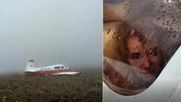 Düşen uçağa ilk ulaşan dağcının kaydettiği görüntüler ortaya çıktı: İyi misiniz? Sabredin