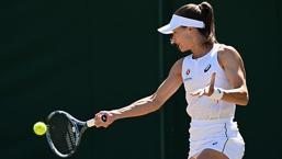 Milli tenisçi Zeynep Sönmez, Wimbledon'a veda etti!