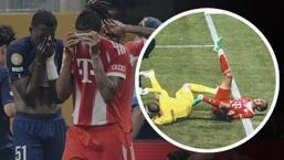 Jamal Musiala'da kırık şüphesi! Dev maçta şok görüntü, futbolcular gözyaşlarına boğuldu