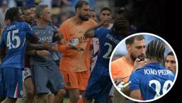 FIFA Kulüpler Dünya Kupası finali sonrası Luis Enrique çılgına döndü! Joao Pedro'ya tokat attı