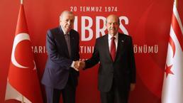 Compartir del presidente Erdogan sobre las ceremonias de apertura en el TRNC