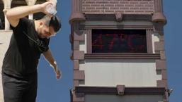 ¡El termómetro mostró 47 grados! 'Hot Like Hell Fire'