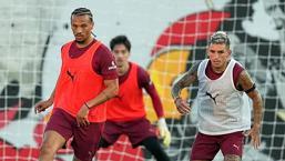 Leroy Sane, Galatasaray'da ilk antrenmanına çıktı