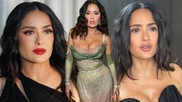 Salma Hayek bikinili pozlarıyla sosyal medyayı salladı!