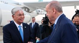 ¡El presidente de Kazajstán, Tokayev está en Ankara! El presidente Erdogan dio la bienvenida