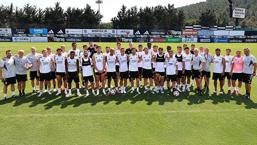 Beşiktaşlı oyunculardan idmanda tepki: Dijital zorbalığa hayır!