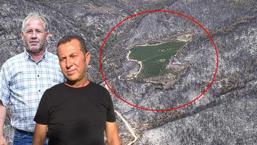 Bursa’daki yangının ortasında yeşil kalan tek yer! Bahçe sahipleri sırrını açıkladı