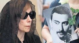 Feyruz, oğluna veda etti