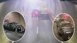 Batman'da feci kaza! TIR'a arkadan çarpan pikap hurdaya döndü