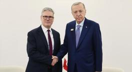 ¡El presidente Erdogan se reunió con el primer ministro británico! Agenda gaza