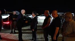 El orador del Parlamento Kurtulmuş visitó el Centro de Gestión de Incendios de Dardanos