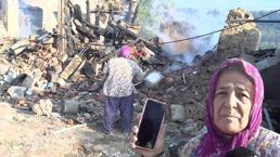 Çanakkale'deki yangında evini kaybeden Faize teyze yaşadıklarını anlattı: Geride sadece telefonum ve kimliğim kaldı