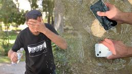 Usaron sus teléfonos móviles en agua enfriando: vemos alucinación desde el calor