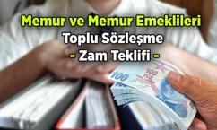 8. DÖNEM MEMURA ZAM TEKLİFİ 📍 Memur ve memur emeklileri toplu sözleşme zam teklifi ne kadar? Memur ve memur emeklileri toplu sözleşme zam teklifi yüzde kaç oldu?