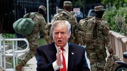 Trump başkent Washington DC'ye Ulusal Muhafızları konuşlandırdı, gerilim büyüyor